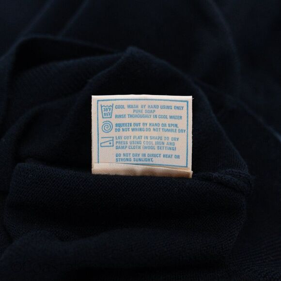 Vintage Archie Brown & Son Bermuda 100% Lambswool Sweater 44 V-Neck Pullover - Picture 4 of 9